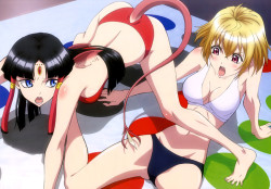 sweett666:  ( Cross Ange ) Anime  Playing Twister  Plz Like Follow