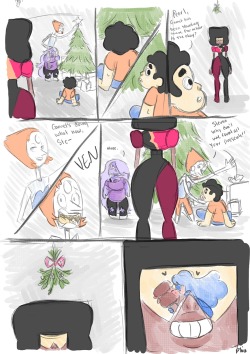 grumpy-phia:  Steven: Pearl, Garnet has been standing there for