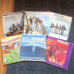 coppertop-fox:  My Beach Boys collection. The top three are first