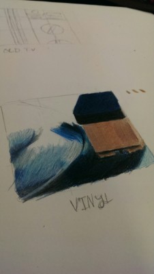 holy-buffalos:  Ugh pencil crayons are not my jam 