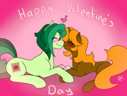 appelknekten:My late entry for Valentine’s Day. Had to be OTP.