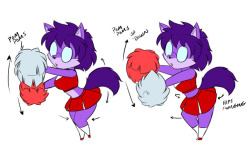 shonuff44: CHEERLEADER FRIZZY FOX Here is another gif animation