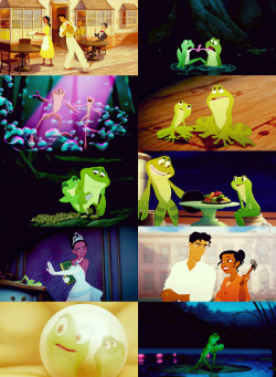 theirwolfbicanthrope:  Tiana + Naveen, The Princess and the Frog