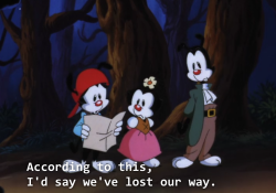 blackphoenix1977:  xanthas927:  Animaniacs pulled no punches.