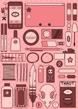 kada-bura:  Little purse essentials ★ 