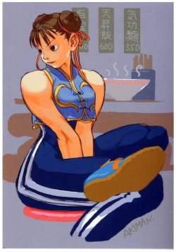 ladychunli68: Chun-Li by Akiman