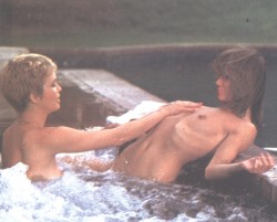 With Serena in Insatiable, 1980