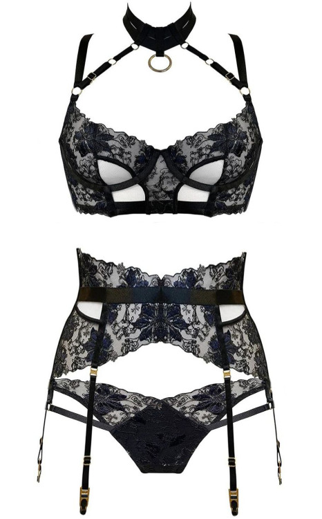 martysimone:    Bordelle | Vita • Bodice Bra + Suspender +