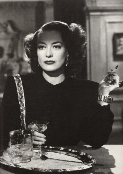 Joan Crawford in Humoresque, 1946. From A World of Movies: 70