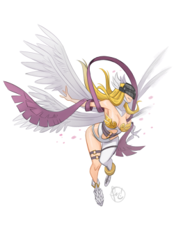 bobbylontra: Back to fanart \o/ New list: 1- Angewomon 