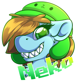 Badge that was half gift half style practice for the awesome