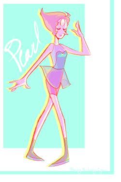 riocakes:  Happy Birthday, Cyan!!  I decided to draw Pearl from