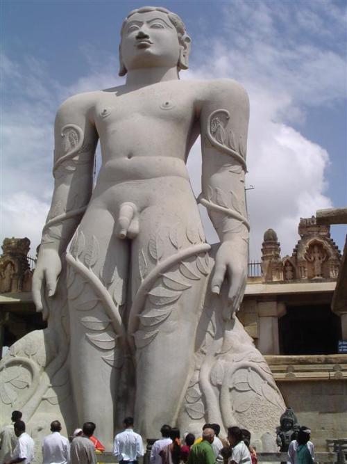 activenaturists:  Bahubali statue, India 