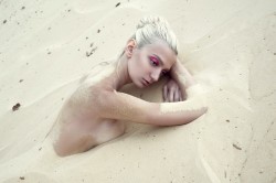 artyfaces:    <a href=”http://500px.com/photo/81267213/girl-out-of-sand-by-irina-nekludova”>Girl