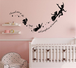 riniredrum:    ❤ Peter Pan Wall Decals ❤ | free shippingplease