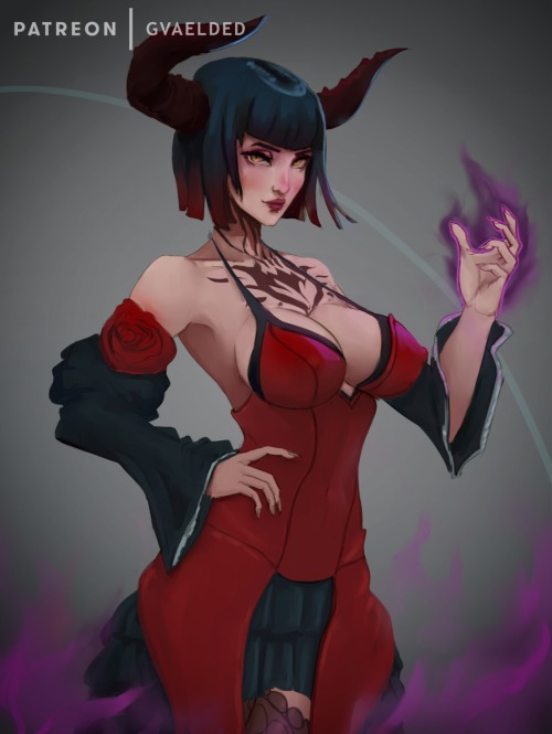 fantasy-scifi-art:  Eliza | Tekken 7 by Gvaelded