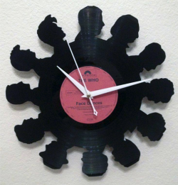 mycrofttheumbrella:  Twelve Doctors Vinyl Record Wall Clock 