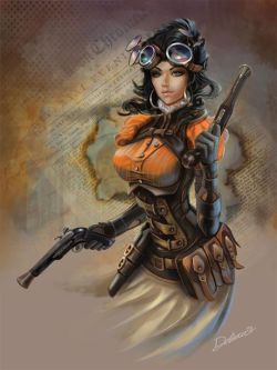 emporioefikz:Lady Mechanika FanArt Aspen Comics by Cris Delara