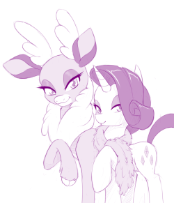 ambris-art:  dstears:  Another Them’s Fightin’ Herds crossover