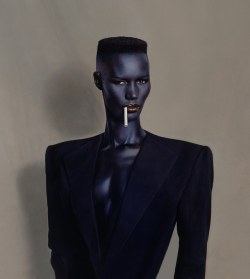 sendommager:Grace Jones photographed by Jean-Paul Goude, for