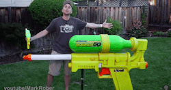 the-future-now:  A former NASA engineer made a giant Super Soaker