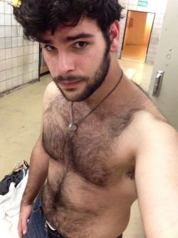 yummy1947:A young cub who’s hairy and cute already. He’s