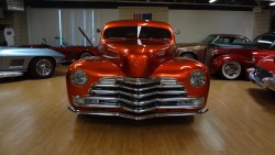 hotrodzandpinups:  Front of a 48 Fleetline Kustom