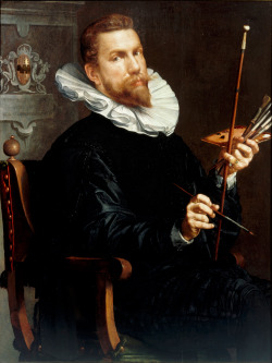 Joachim Wtewael -   Self Portrait   