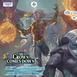 superheroes-or-whatever:Aquaman (2016-) #31 art by Riccardo Federici