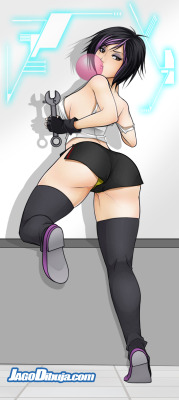 fandoms-females:  CM #8 - Smexy Mechanic  ( gogo_tomago_by_jagodibuja