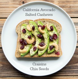 nom-food:California avocado toasts