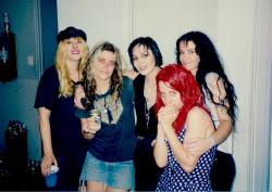 grungebook:From L7’s Facebook page: “A big shout out