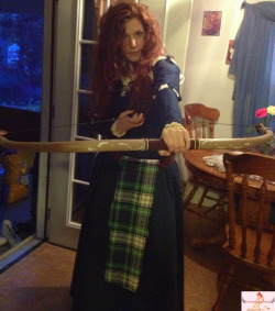 Still have a few lingering Halloween pics.  HR fan Ceilidh as