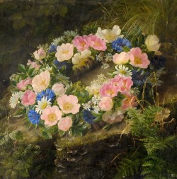 art-and-things-of-beauty: Unknown painter (19th century) - Flower