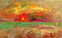 bofransson:  Sunset Odilon Redon 