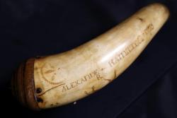 thefederalistfreestyle:    Horn possibly used by Alexander Hamilton