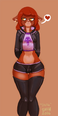 shia-art:  Did some fanart for this person  http://www.hentai-foundry.com/user/Delidah/profile