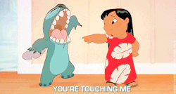 drowning-in-bloody-memories:  She’s touching him!