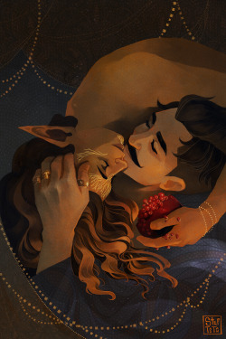 steftastan:  Amjad Lavellan x Dorian :3 Sharing a warm spot by