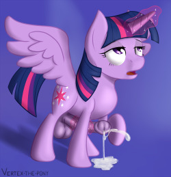 vertex-the-pony:   “Twilight has botched a spell giving