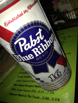 electric–bird:  “pabst blue ribbon on ice”