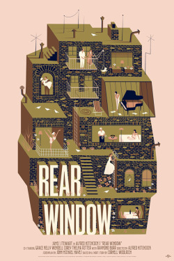 fuckyeahmovieposters:   Rear Window by Adam Simpson 