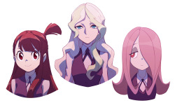 liyart:some quick LWA sketches, I love this show so much lol