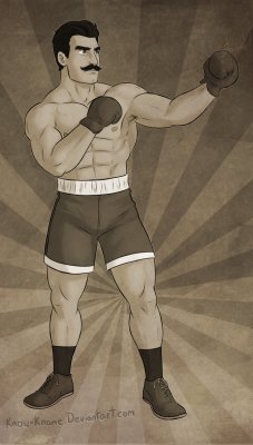 headingsouthart:  1920s Little Mac by Know-Knamevintage little