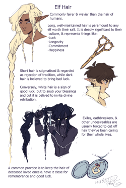 filibusterfrog:  filibusterfrog: updated elf hair!! part 2 