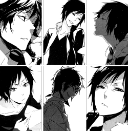 ericafujimura:This is Izaya Orihara, a information broker.