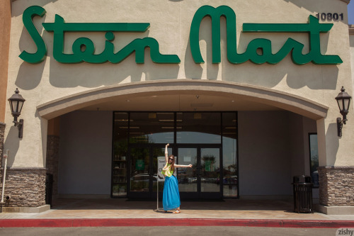 selfgonewild:    Some how, some way, we were not asked to leave either of these fine establishments. We received a few suspicious stares at Stein Mart, but we left before the employees built up enough courage to accuse us of any wrongdoing. Elektra Rose