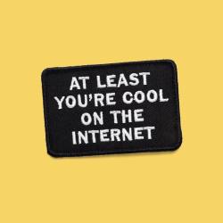 adamjk:  this embroidered patch might be an iron-on eyeroll or