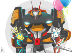 anotheramazedperson:  here’s a bara drift with the two kawaii