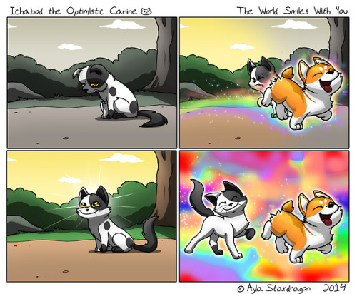 jathis:  cloud-striker-the-gryphon:  spacebartheinventor:  mystical-flute:  chelseamourning:  chubbythecorgi:  My friend sent me this amazing corgi comic! (originals found here)  THIS IS THE CUTEST THING EVER  THE LAST ONE    Ichabod, you adorable lil’